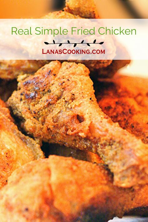 My simplest and most authentic southern recipe for Real Simple Fried Chicken. Quick and easy for a family dinner or special occasion. From @NevrEnoughThyme http://www.lanascooking.com/real-simple-fried-chicken Cast Iron Fried Chicken, Simple Fried Chicken, Best Fried Chicken Recipe, Easy Fried Chicken, Cooking Fried Chicken, Southern Recipe, Chicken Milk, Chicken Recipes Video, Kentucky Fried