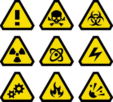 Warning Signs by @Sev, warning signs, on @openclipart Lava Lamps, Mad Scientist, Laura Lee, Arizona Logo, Warning Signs, Vector Graphics, Online Art, Stock Images Free, Vector Art