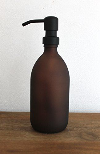 Homely House, Bathroom Accessories Design, Bottle Design Packaging, Glass Soap Dispenser, Rustic Bathroom Designs, Glass Dispenser, Brown Bottles, Herbal Apothecary, Amber Brown