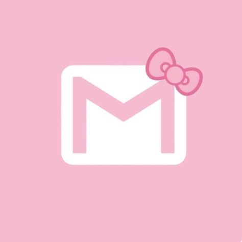 Hello Kitty App Icon Photos, Cute Gmail Icon, Gmail Logo Aesthetic, Pink App Icons Aesthetic Hello Kitty, Pink App Icon Hello Kitty, Kawaii App Icons Pink, All App Icons, Pink Hello Kitty Widget, Gmail Icon Aesthetic