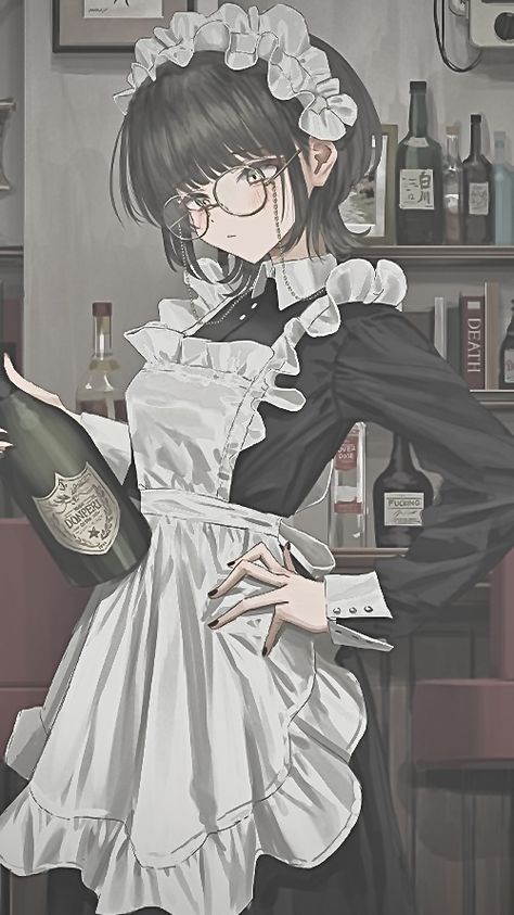 Anime Maid, Gothic Anime, Style Japonais, Female Character Design, Anime Life, Handsome Anime Guys, Anime Artwork, Anime Demon, Cute Anime Character