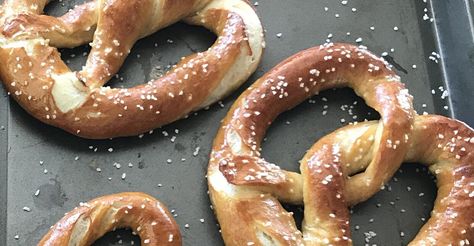 Buttery Soft Pretzels Soft Pretzels Recipe, Pretzel Dough, Pretzel Recipe, Soft Pretzel Recipe, Homemade Pretzels, Homemade Soft Pretzels, Pretzels Recipe, Soft Pretzels, Sweet Bread