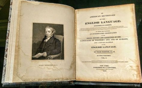 On social media, ‘Merriam-Webster’s’ has served as a biting critique of the Trump regime.Yet its creator, Noah Webster, was an avowed nationalist and born-again Christian whose goal was to create and preserve a monolithic American culture. English Spelling Rules, Noah Webster, American Words, Webster Dictionary, English Spelling, Modern Books, Being Used Quotes, Bookish Things, American English