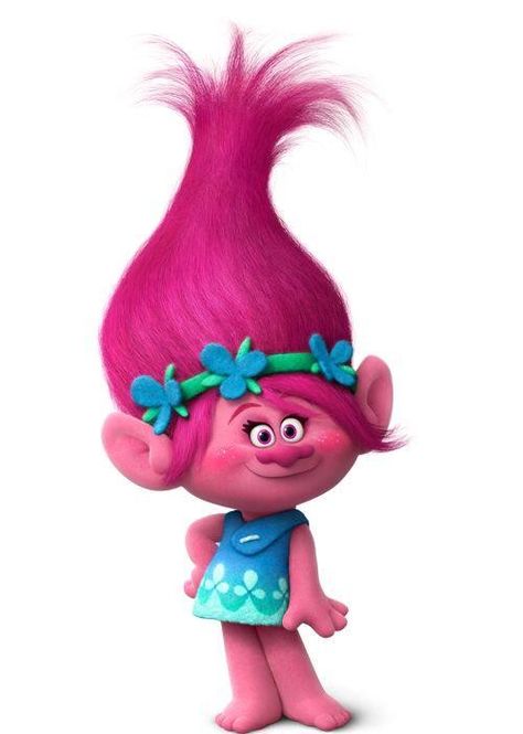 Trolls Png, Poppy Coloring Page, Trolls Dreamworks, Princess Poppy, Trolls Birthday Party, Poppy And Branch, Dreamworks Movies, Trolls Movie, Dreamworks Trolls