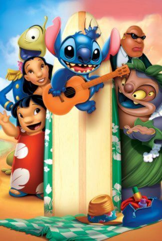 Wallpaper Lilo And Stitch, Disney Characters Lilo, Lilo And Stitch 2002, Wallpaper Film, Lilo And Stitch Movie, Lilo And Stitch Characters, Stitch Movie, ليلو وستيتش, Stitch Coloring Pages