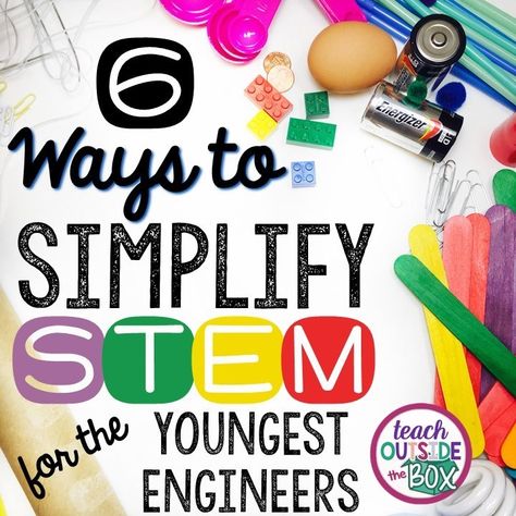 Stem Bins, Stem Activities For Kids, Stem Centers, Kindergarten Stem, Steam Ideas, Stem Elementary, Preschool Stem, Teaching Stem, Stem Lesson