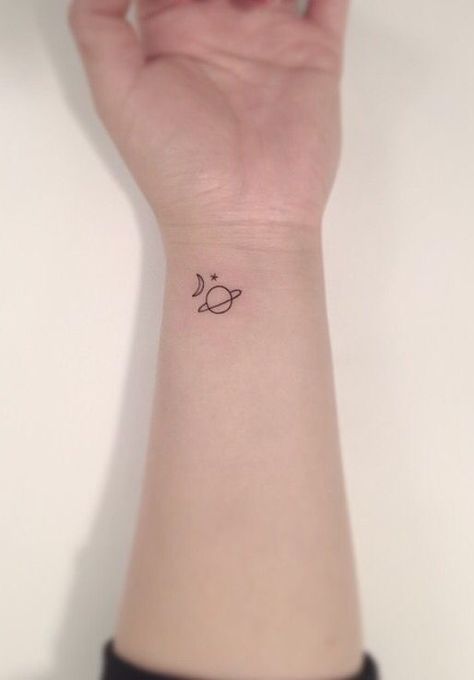 Solar System Tattoo, Petit Tattoo, Shape Tattoo, Detailed Tattoo, Music Tattoos, Art Pastel, Ideas Nails, Pattern Tattoo, Trendy Tattoos