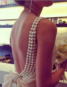 Flat Back Pearl Embellished Gown DIY Pnina Tornai, Mode Prints, Embellished Gown, Mod Wedding, Yes To The Dress, Here Comes The Bride, Fesyen Wanita, Mode Style, Fashion Details