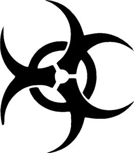 Nuclear Biohazard Tattoo, Tattoo Stencil Designs, Glitter Tattoo Stencils, Spray Paint Stencils, Rock Tattoo, Halloween Stencils, Omerta Tattoo, Tattoo Stencil Outline, Glitter Tattoo