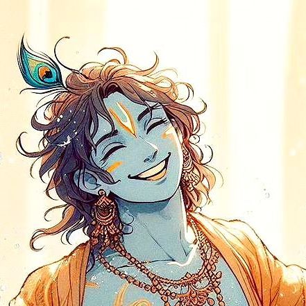 Krishna Smile Pic, Sri Krishna Drawings, Krishna Smile, Smiling Krishna, Jay Siyaram, Krishna Anime, Shree Krishna Drawing, God Illustration, God Anime