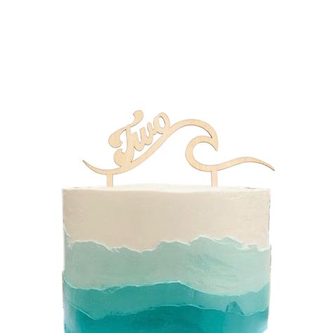 PRICES MAY VARY. 〰️SURF PARTY DECORATION - This unique topper is the perfect way to finish off a beautiful cake and brighten up your little one's second birthday. surf themed wood cake toppers will add a beach vibe to your cake smash or second birthday party. 〰️HIGH-QUALITY MATERIALS - Nature wood,non-toxic,more textured,Each piece of wood is handpicked for production and is totally unique with its own characteristics and individuality. this is the beauty of handmade wood products. we want each Second Birthday Beach Theme, Surf Party Decor, Surf Cakes Birthday, 2nd Birthday Beach Theme, Surfs Up Birthday Party, 7th Birthday Party For Boys, Retro Beach Party, Two Cake Topper, Beach Theme Birthday Party