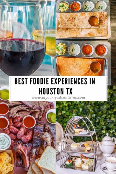 Houston is a foodie dreamland. With a mixture of different cultures, countless restaurants, and so many great events, foodies will take delight in either living in Houston or taking a trip to Houston. On top of all of the mouth watering food options, there are several great foodies experiences in Houston to try! Houston Texas Food, Houston Food Restaurants, Houston Date Ideas, Houston Foodie, Texas Restaurant, Bizarre Foods, Houston Food, Houston Restaurants, Texas Food