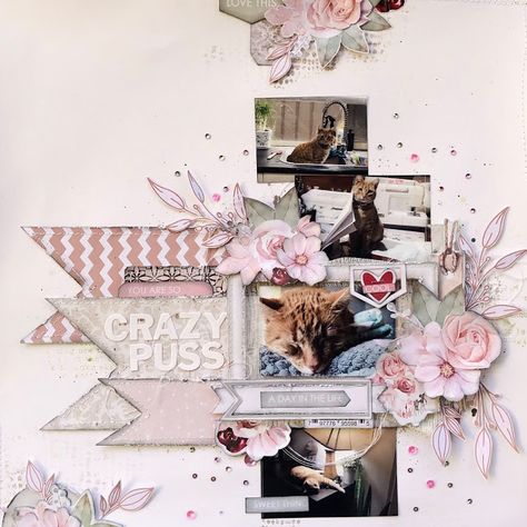 Rose Layout, Engagement Scrapbook, Mixed Media Scrapbooking Layouts, Pet Scrapbook Layouts, Kaisercraft Layouts, Scrapbooking Retreats, Uniquely Creative, Beautiful Scrapbook Layouts, Lay Outs