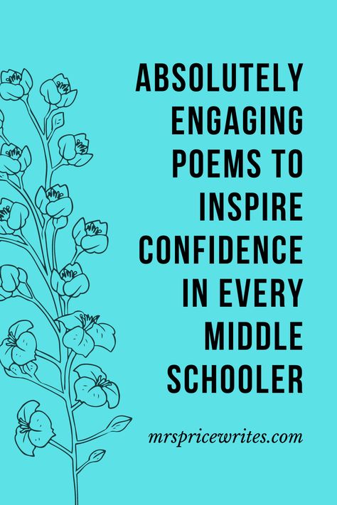 Poems For Middle School, School Poems, School Poetry, Poetry Club, Poetry Middle School, Poems About School, Poetry Music, English Ideas, Wise Thoughts