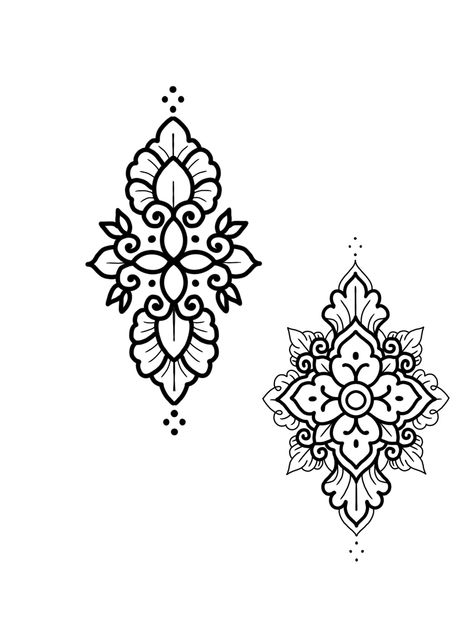 #tattoodesign #tattooflash #ornamental #ornamentaltattoo Geometric Flower Tattoo, Burned Hats, Tattoo Practice, Ornamental Tattoo, Flash Tattoo Designs, Geometric Tattoo Design, Tattoo Flash Sheet, Wrist Tattoos For Women, Best Of Luck