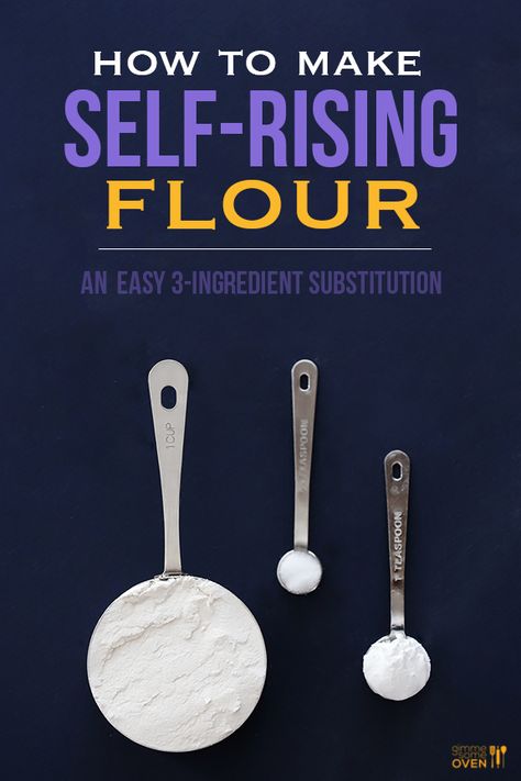 How To Make Self Rising Flour Make Self Rising Flour, Wallpaper Food, Gimme Some Oven, Baking Substitutes, Ingredient Substitutions, Food Info, Self Rising Flour, All Purpose Flour, Flour Recipes