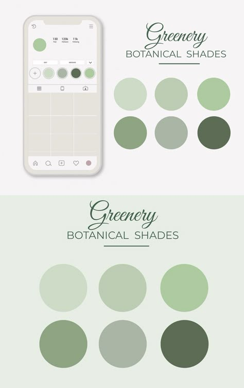 Green Instagram Highlight Covers, Green Instagram, Instagram Feed Layout, Color Palette Challenge, Instagram Theme Feed, Instagram Feed Ideas Posts, Instagram Highlight Covers, Pastel Colour Palette, Color Palette Design