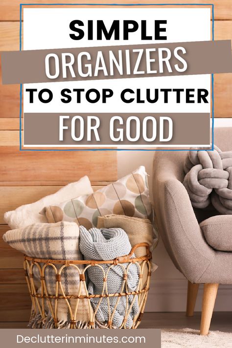 Organizing With Baskets, Organizing Baskets, Clutter Solutions, Organize Everything, Declutter And Organize, House Organisation, Basket Organizer, Blanket Basket, Metal Baskets