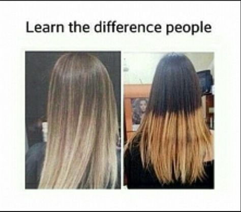 Learn the difference people! Good ombre hair vs Bad ombre hair! How To Fade, Hairstylist Quotes, Diy Ombre, Professional Stylist, Colored Hair, Dye My Hair, Beauty Saloon, Grow Out, Hair Dye