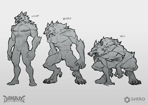 Jeremy Vitry on Instagram: “Character explorations for Varag, the werewolf. I love that dude, it was sooo fun to draw him ❤️ #Darksburg #shirogames #characterdesign…” Werewolf Drawing, Werewolf Art, Animal Character, Character Designer, Monster Concept Art, Creature Drawings, Concept Art Drawing, Mythical Creatures Art, Creature Concept Art