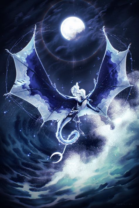 Tiamat Dragon, Celestial Dragon, Night Wing, Cool Backgrounds Wallpapers, Sea Dragon, Dragon Wings, White Dragon, Dragon Artwork, Blue Dragon