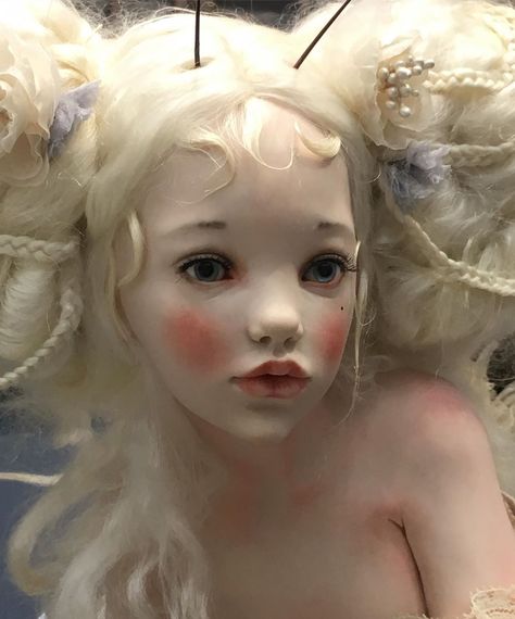 3d Studio, Living Dolls, Art Dolls Handmade, Porcelain Doll, Artist Doll, Doll Parts, 영감을 주는 캐릭터, Pretty Dolls, Doll Face