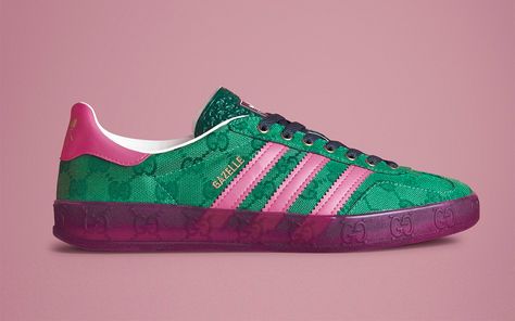 Adidas X Gucci, Gucci X Adidas, Looks Adidas, Gucci Nike, Vanessa Wu, Gucci Spring, Outfit Mujer, Rubber Shoes, Adidas X