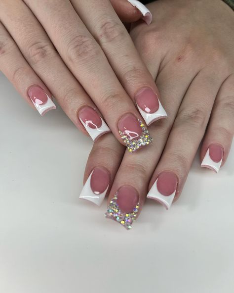 Duck Shaped Nails Short, Duck Shaped Nails, Duck Nails, Shaped Nails, Nails Short, French Nails, Short Nails, Nail Ideas, Cute Nails