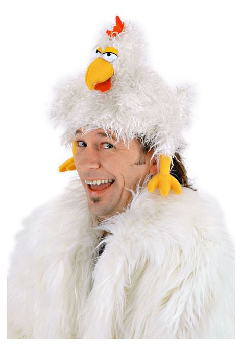 Farm Animal Costumes, Hotel Transylvania Costume, Forrest Gump Costume, Sea Costume, Ace Ventura Costume, Chicken Costume, Chicken Of The Sea, Kiss Costume, Chicken Hats