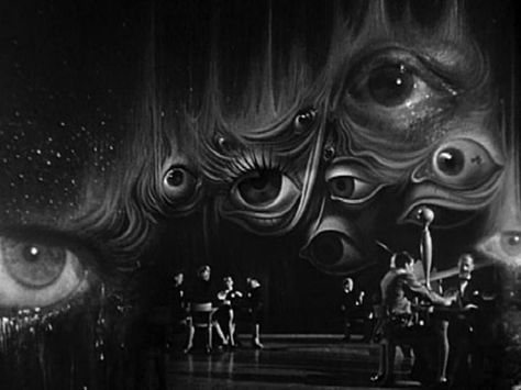 Eyes - Salvador Dali's dream sequence in Alfred Hitchcock's SPELLBOUND (1945).  — with Selma Prado, Sandi Hellstrom and Kathryn Leah Steed. Friedensreich Hundertwasser, Salvador Dali Paintings Surrealism, Dali Paintings Surrealism, Dream Art Surrealism, Surrealism Salvador Dali, Surrealism Dali, Salvador Dali Drawing, Salvador Dali Artwork, Dali Artwork