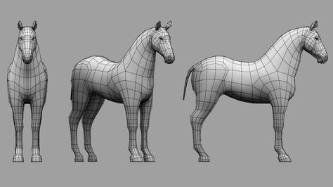 Animal Blueprint, Models For Drawing, Blender Character Modeling, Animals Name In English, Yellow Pansies, Character Turnaround, Horse Anatomy, Animal Images, Character Model Sheet