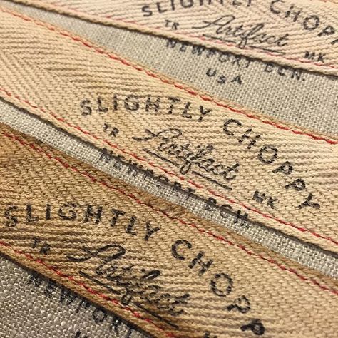 ...a three wave set... #slightlychoppyartifacts Clothing Labels Design, Hang Tags Clothing, Flag Painting, Vintage Flag, Americana Fashion, Duck Canvas, Graphics Inspiration, Clothing Tags, Bold Stripes