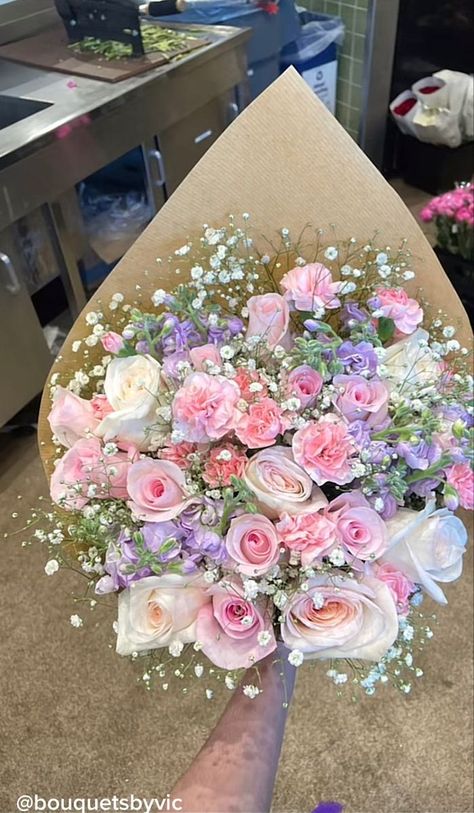 Flower Boquet, Luxury Flower Bouquets, Prettiest Bouquet, Boquette Flowers, Prom Flowers, Nothing But Flowers, Flowers Bouquet Gift, Flower Therapy, Beautiful Bouquet Of Flowers