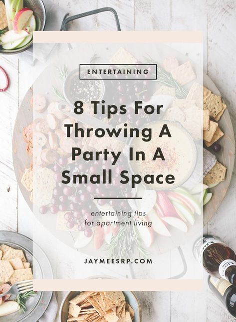 Small Apartment Party, Apartment Party, Small Birthday Parties, Open House Parties, Throwing A Party, Birthday Party At Home, Hosting Essentials, A Vintage Christmas, Dinner Party Decorations