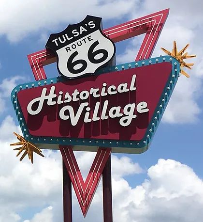 Route 66 Oklahoma, Tulsa Time, Route 66 Sign, Retro Signage, Old Route 66, The Road Warriors, Still Life Pictures, Historic Route 66, Holiday Deco