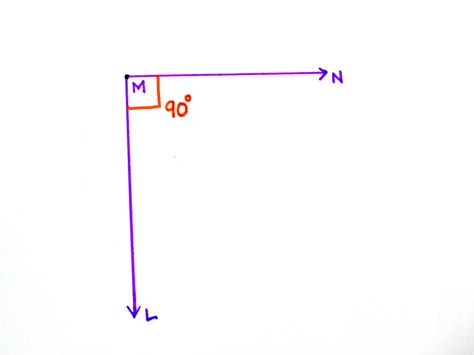 How to Construct a 90 Degrees Angle Using Compass and Ruler Learning Mathematics, A Compass, Read Later, 90 Degrees, Ruler, Compass, To Draw