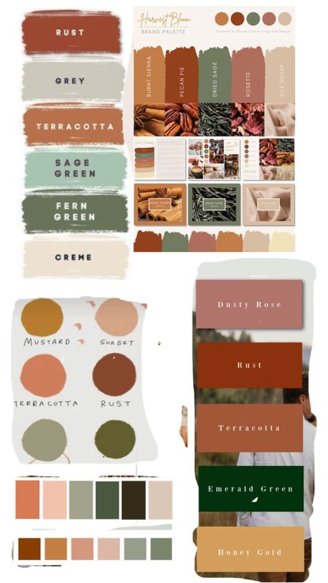 Diy Headboard Ideas, Pallet Wedding, Headboard Ideas, Color Design Inspiration, House Color Palettes, Color Schemes Colour Palettes, Wedding Palette, Diy Headboard, Fall Color Palette