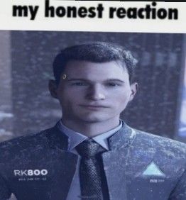 Detroit Become Human Funny Memes, Hank And Connor Matching Icons, Conner Detroit Become Human Pfp, Detroit Become Human Connor Memes, Conner From Detroit Become Human, Connor Icons Detroit, Detroit Become Human Matching Pfp, Dbh Matching Icons, Dbh Matching Pfp