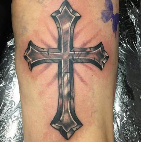 Christian Tattoos Christian Tattoo Ideas For Men, Tattoo Pols, Christian Cross Tattoos, Christian Tattoo Ideas, Crucifix Tattoo, Tattoos Cross, Jesus Ideas, Cool Jesus, Knight Drawing