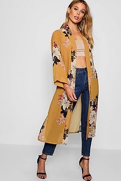 Long Kimono Outfit, Kimono Outfits, Boho Mode, Printed Kimono, Kimono Outfit, Mode Kimono, Plus Size Kimono, Maxi Kimono, Elegante Casual