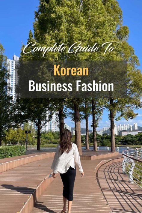 Korean Business Fashion Korean Outfits Summer, Korean Business Fashion, Korean Outfits Winter, Korean Office Fashion, Stylish Office Outfits, Korean Outfit Ideas, Dress Code Outfits, Korean Office, Summer Business Casual Outfits