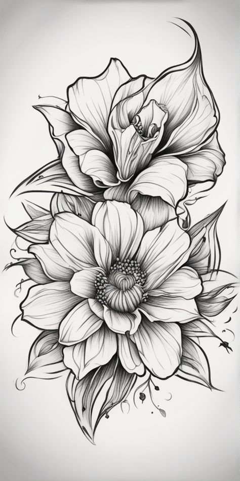 Explore the world of rich and vibrant flower tattoo ideas! From delicate watercolor designs to bold and beautiful, these floral tattoo inspirifications add a touch of nature's beauty to any body art. Dive in to discover stunning tattoos that truly bloom. Word Tattoo Ideas, Clock Drawings, Floral Mandala Tattoo, Magnolia Tattoo, Floral Tattoo Shoulder, Flower Tattoo Ideas, Word Tattoo, Beautiful Flower Tattoos, Forearm Tattoo Design