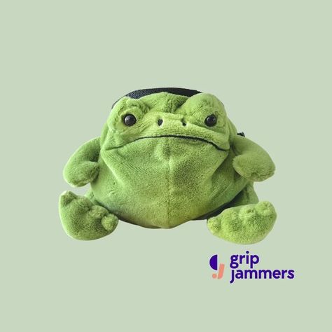 Fritz the Frog Chalk Bag - Etsy Chalk Bag, Chalk Bags, Sports Bags Gym, Sports Gym, Gym Bags, Team Sports, The Frog, Purple Bags, Rock Climbing