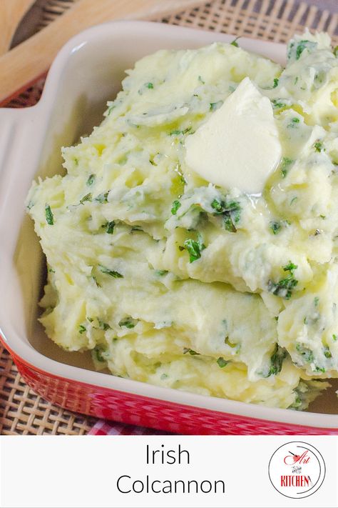 Irish Colcannon, Colcannon Recipe, Irish Recipes Traditional, Mashed Potato Recipes, Creamy Potato, Mashed Potato, Irish Recipes, Potato Dishes, Family Favorite Meals