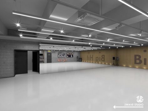 Dance Studio Design, Practice Room, Big Hit Entertainment, Dance Rooms, Entertainment Logo, Good Day Song, New Building, Entertainment Design, Wonderful Picture