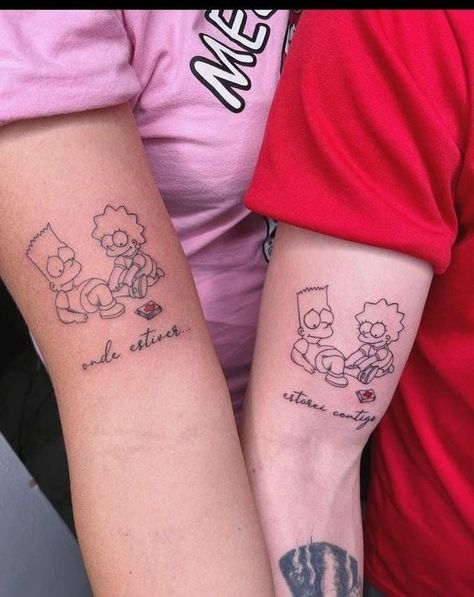 #MiniTattoos #SmallTattooDesigns #TinyTattooIdeas #MinimalistTattoos #SmallInk #TinyTats #LittleTattoos #MicroTattoos #PetiteTattoos #SmallTattooArt Siblings Tattoo, Maching Tattoos, Full Hand Tattoo, Brother Sister Tattoo, Cute Matching Tattoos, White Ink Tattoo, Sibling Tattoos, Ink Master, Sister Tattoos