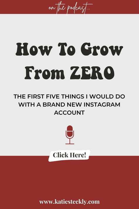 How To Grow A New Instagram Account, How To Start From Zero, Instagram Business Account Ideas, Starting An Instagram Account, How To Build A Brand On Instagram, How To Build An Instagram Aesthetic, Starting A New Instagram Page, Starting Instagram Account, How To Use Instagram For Beginners