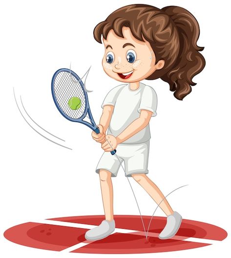 Tennis Cartoon, Graphic Wedding Invitations, Karate Boy, Boy Cartoon Characters, Super Mario Coloring Pages, Daniel And The Lions, New Year Coloring Pages, Playing Tennis, Kids Background