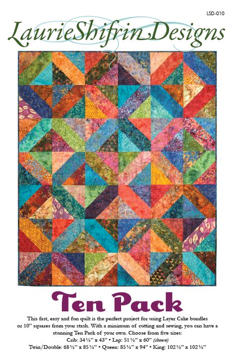 batik quilt patterns simple quilts | By Anne M. Moscicki | Published April 28, 2011 | Full size is 528 ... Layer Cake Quilt Patterns, Quilt Layers, Quilting Books, Cake Quilt, Layer Cake Quilts, Batik Quilts, Quilt Care, Scrap Quilt Patterns, Easy Quilt Patterns