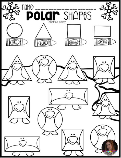 Polar Animal Math and Literacy Worksheets and Printables for Preschool is a no prep packet packed full of worksheets and printables to help reinforce and build literacy and math skills in a fun, engaging way. This unit is perfect for the month of January. Polar Animals Preschool, Arctic Animals Preschool, Penguin Activities, Penguin Crafts, Kindergarten Rocks, Animal Worksheets, Polar Animals, Winter Kindergarten, Shapes Preschool